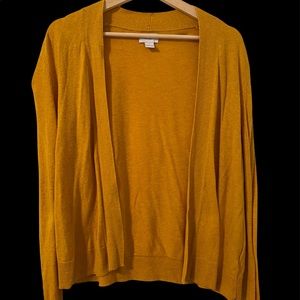 Old Navy Mustard Cardigan